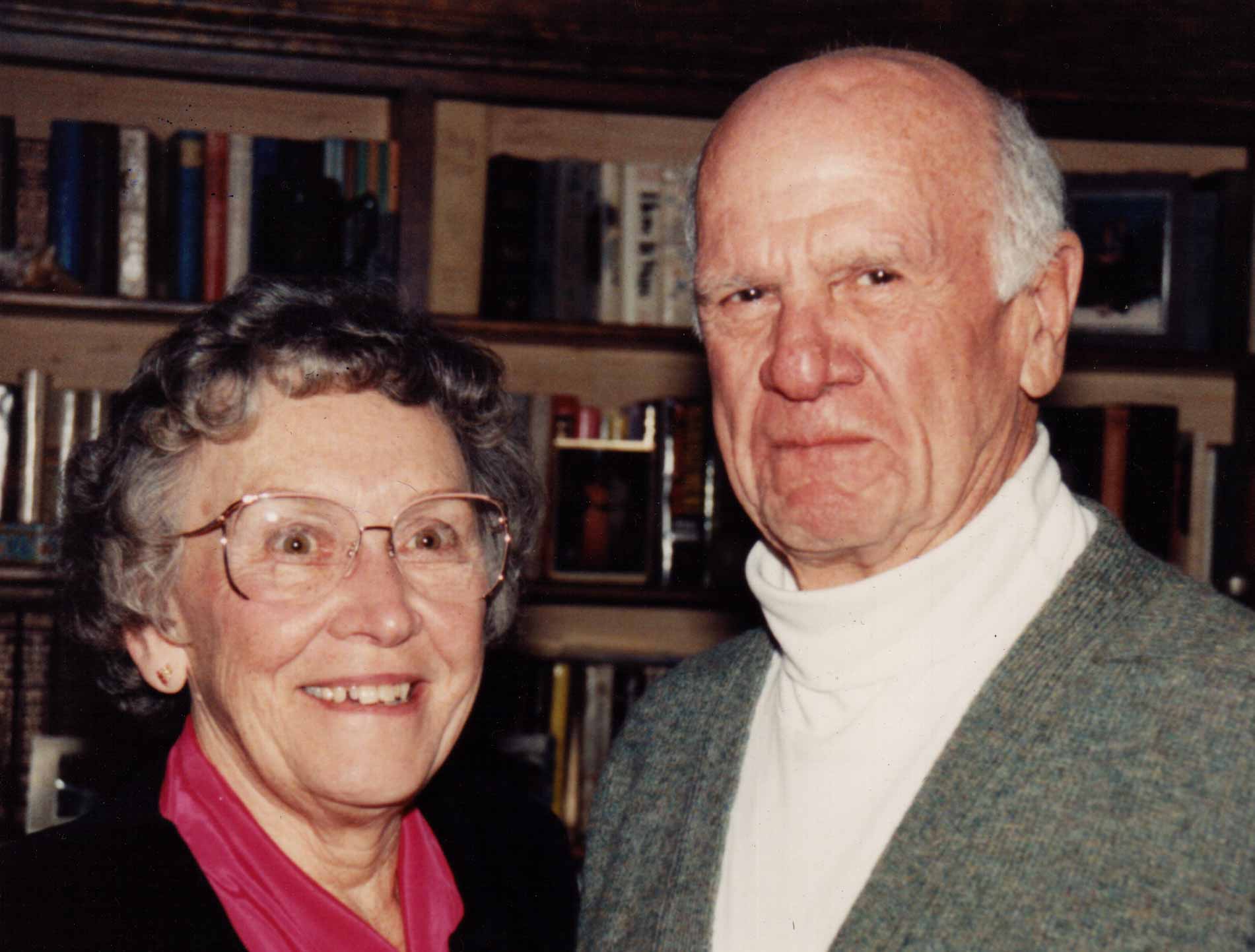 Thelma and Gilbert Fay in 1990